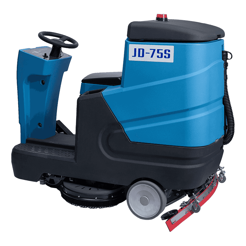JD75S menunggang sederhana di atas scrubber lantai berus