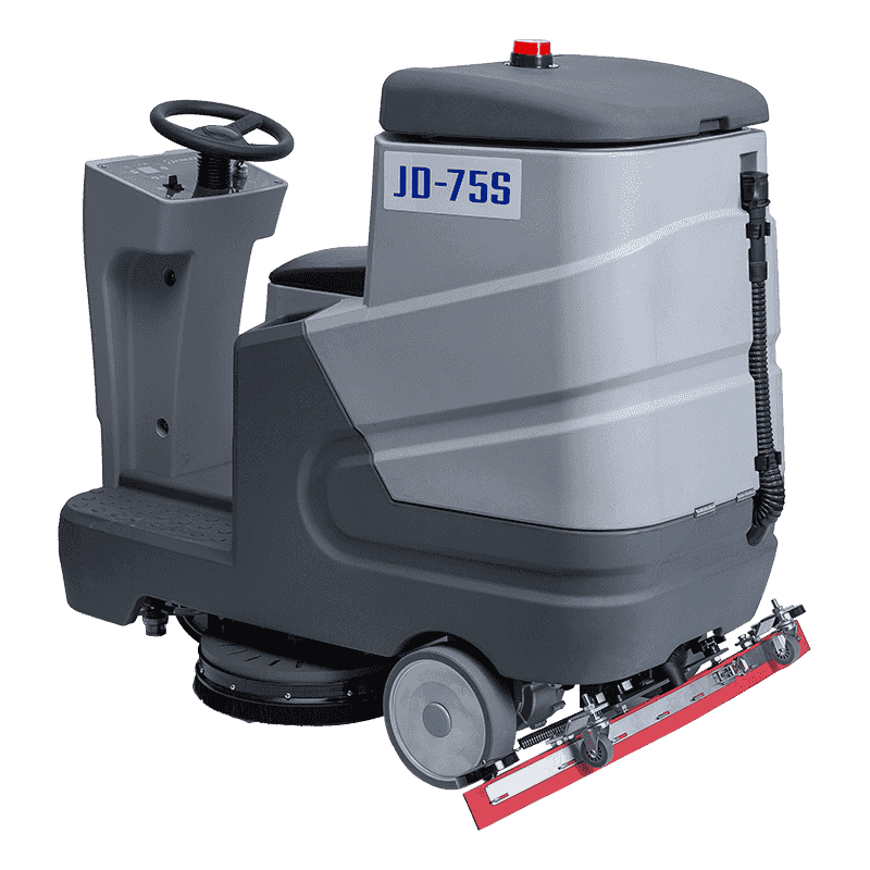 JD75S menunggang sederhana di atas scrubber lantai berus