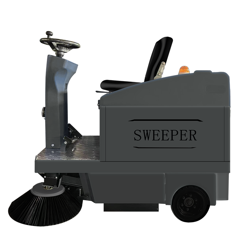 S12 Kecil Kerusi Kecil Spray Debu Pengurangan Dalaman Hotel Ride-On Sweeper